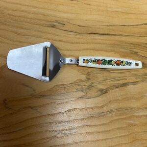 Vintage Ekco Spice of Life Handle Stainless Steel Cheese Slicer